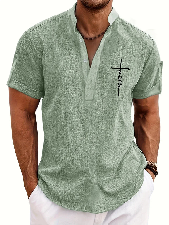 James | Elegant Short-Sleeved Shirt