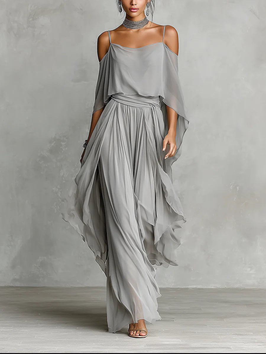 Barbara | Airy Off-Shoulder Set