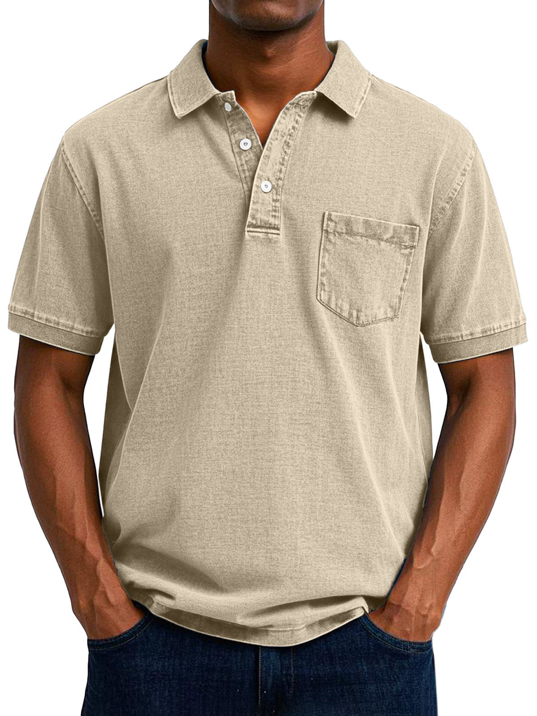 Cedric | Vintage Casual Polo Shirt