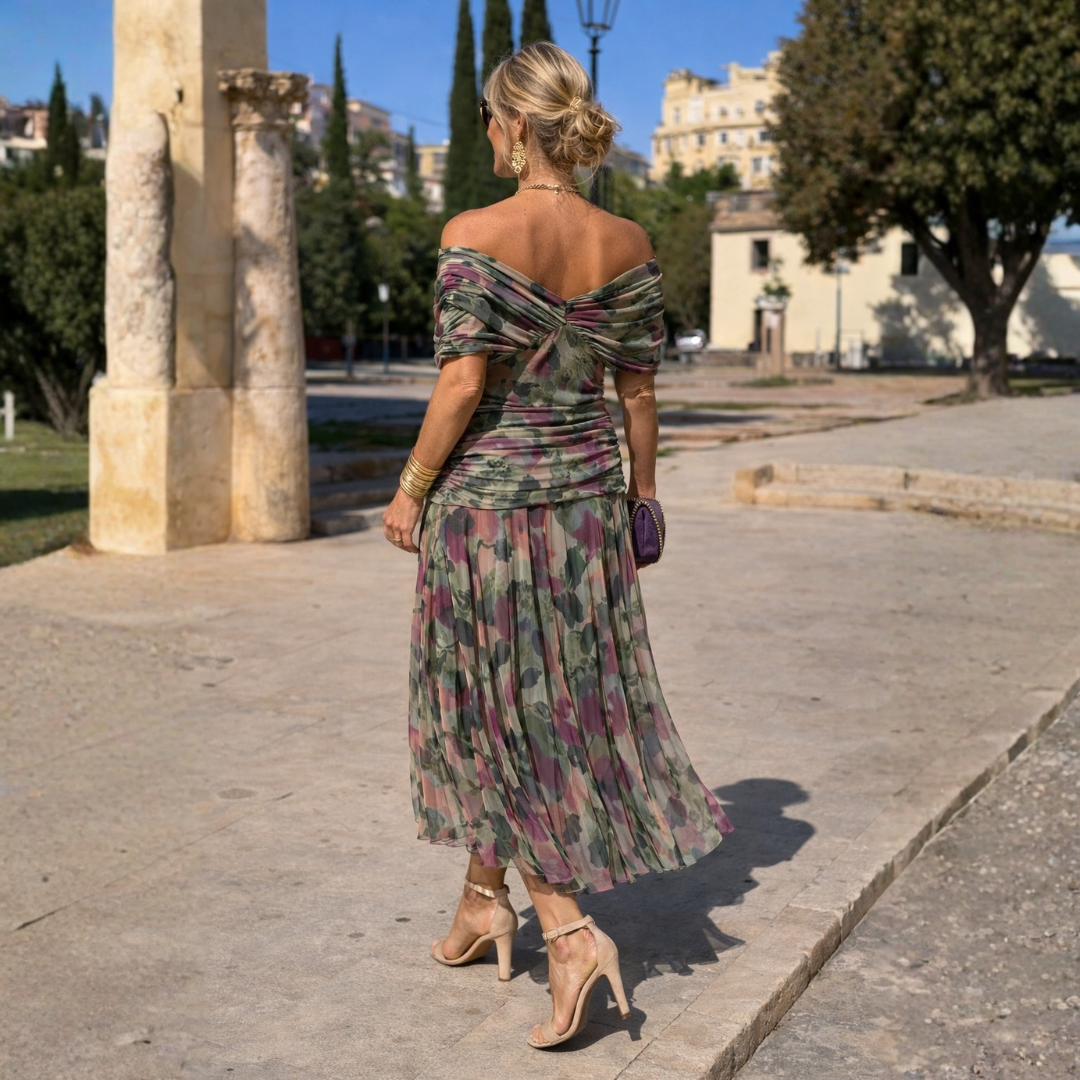 Rossane | V-Neck Maxi Dress