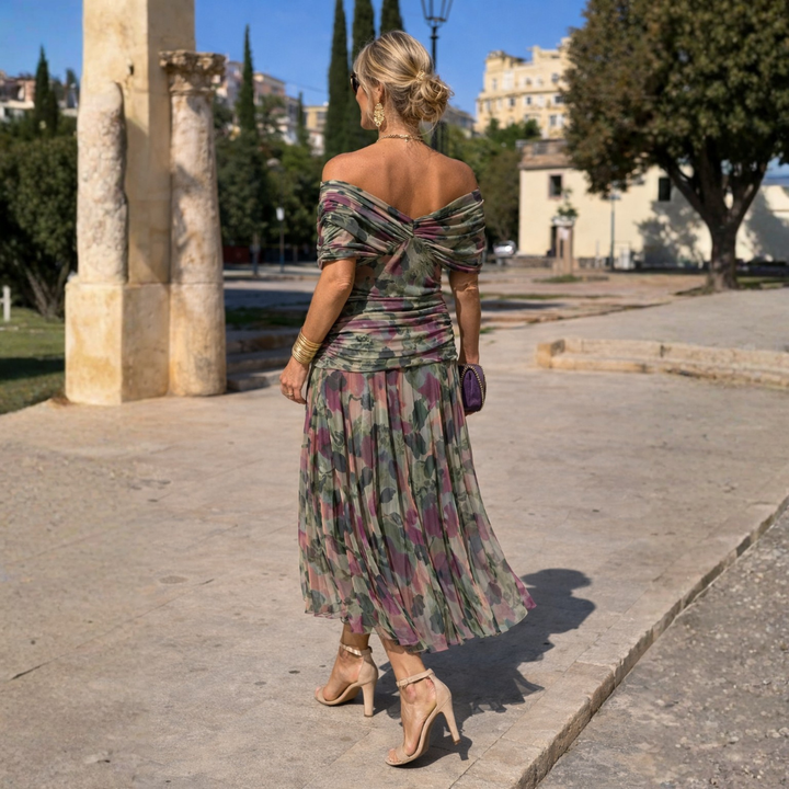 Rossane | V-Neck Maxi Dress