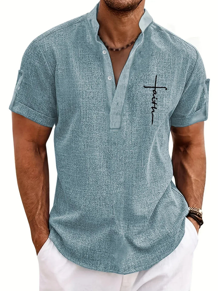 James | Elegant Short-Sleeved Shirt
