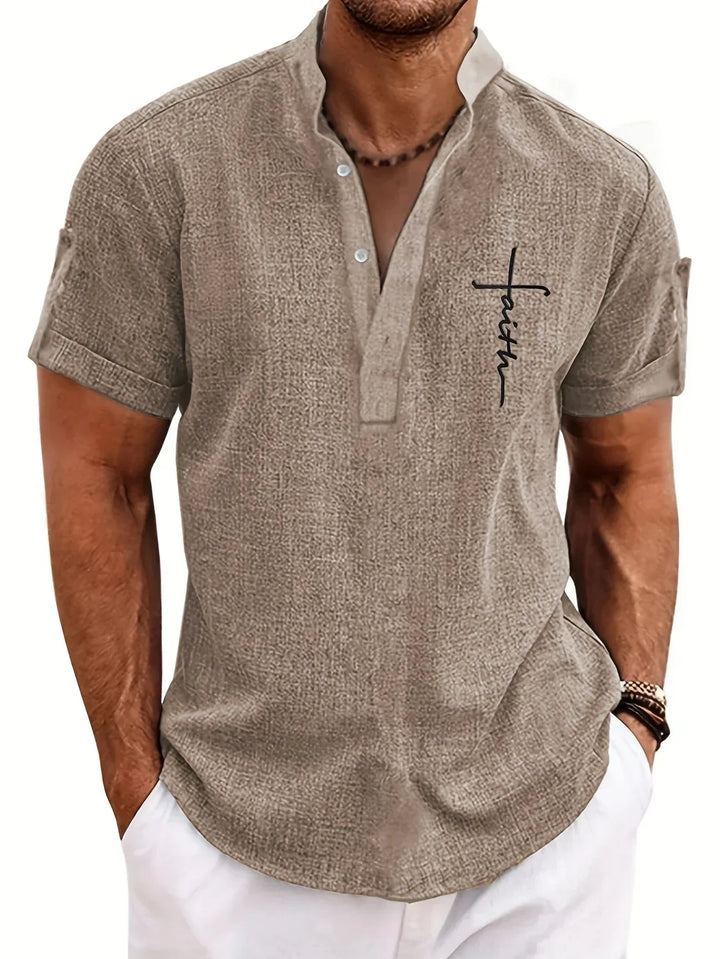 James | Elegant Short-Sleeved Shirt