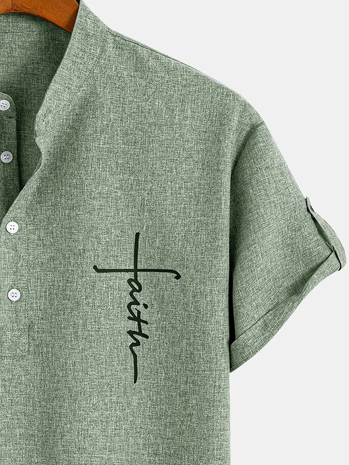 James | Elegant Short-Sleeved Shirt