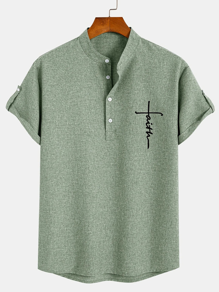 James | Elegant Short-Sleeved Shirt