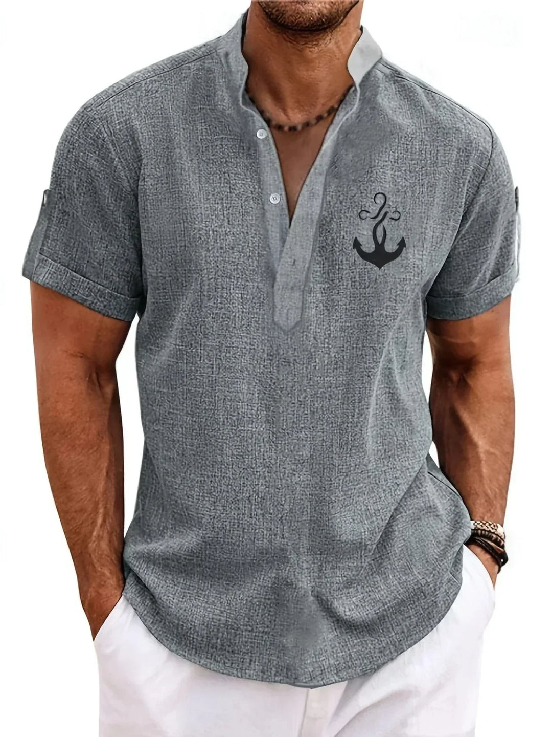 James | Elegant Short-Sleeved Shirt