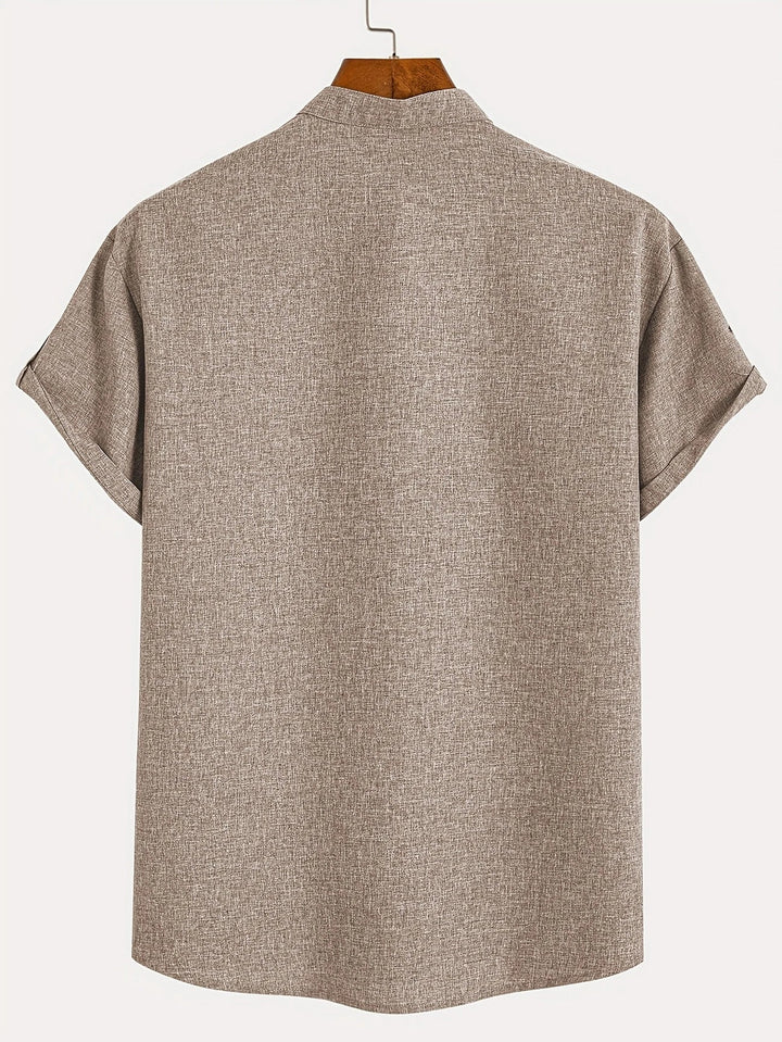 James | Elegant Short-Sleeved Shirt