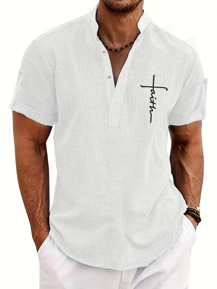 James | Elegant Short-Sleeved Shirt