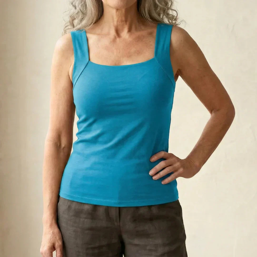 Roxanne | Built-In Comfort Bra Tank Top
