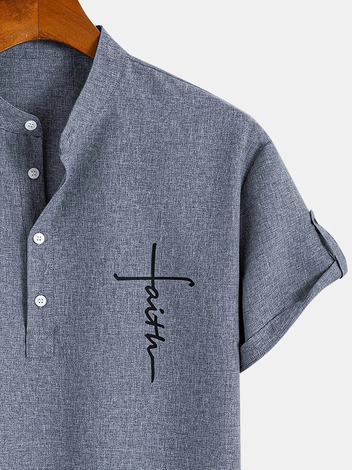 James | Elegant Short-Sleeved Shirt