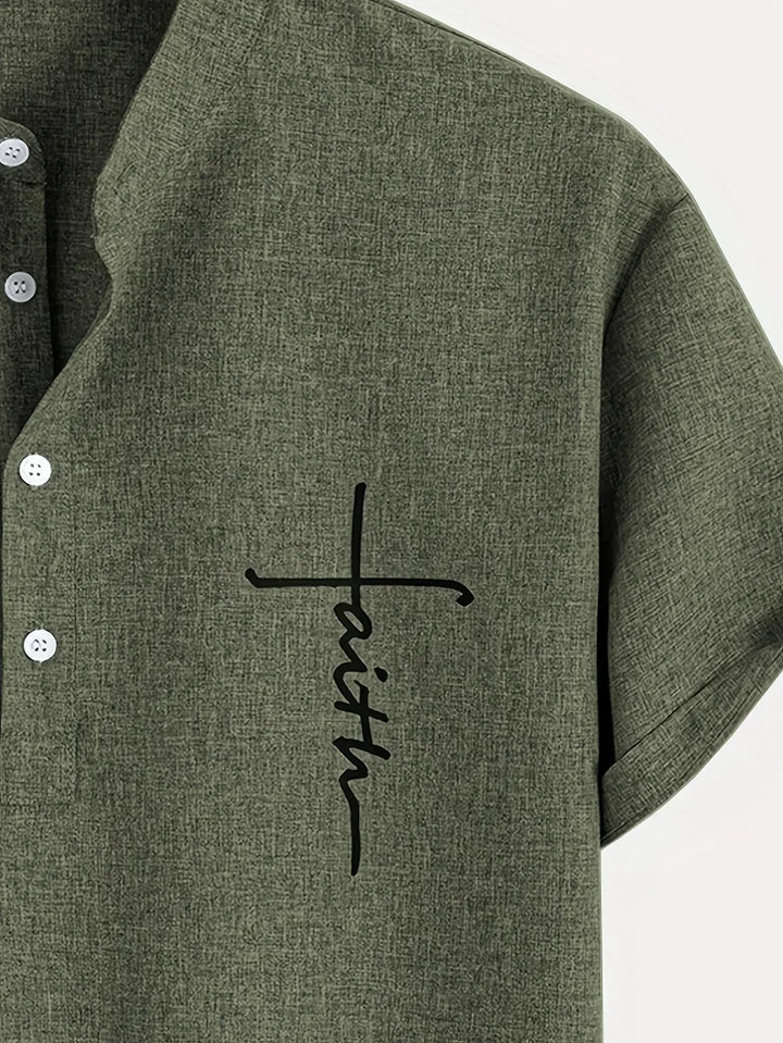 James | Elegant Short-Sleeved Shirt