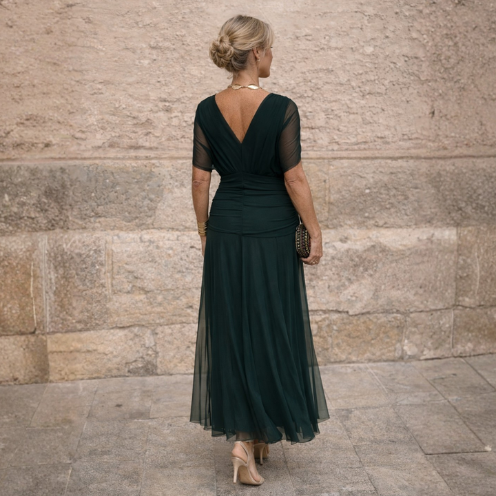Rossane | V-Neck Maxi Dress