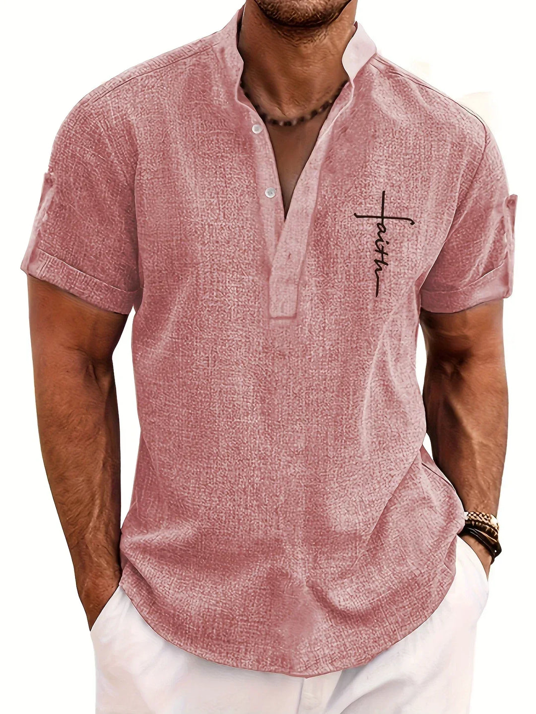 James | Elegant Short-Sleeved Shirt
