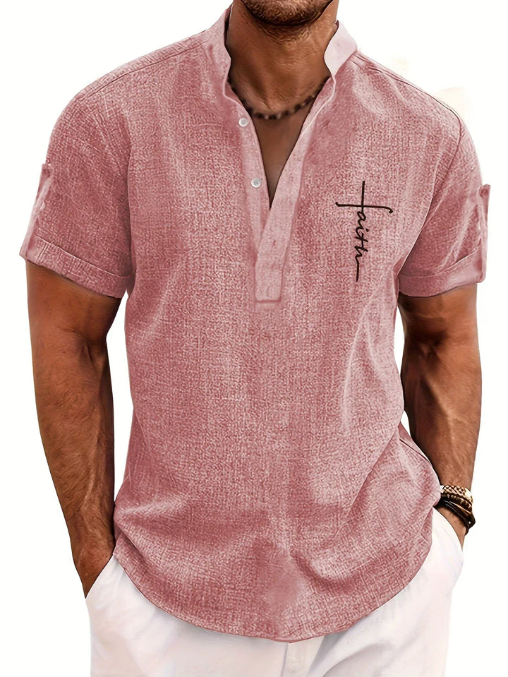 James | Elegant Short-Sleeved Shirt