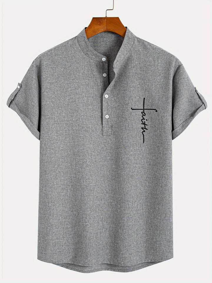 James | Elegant Short-Sleeved Shirt