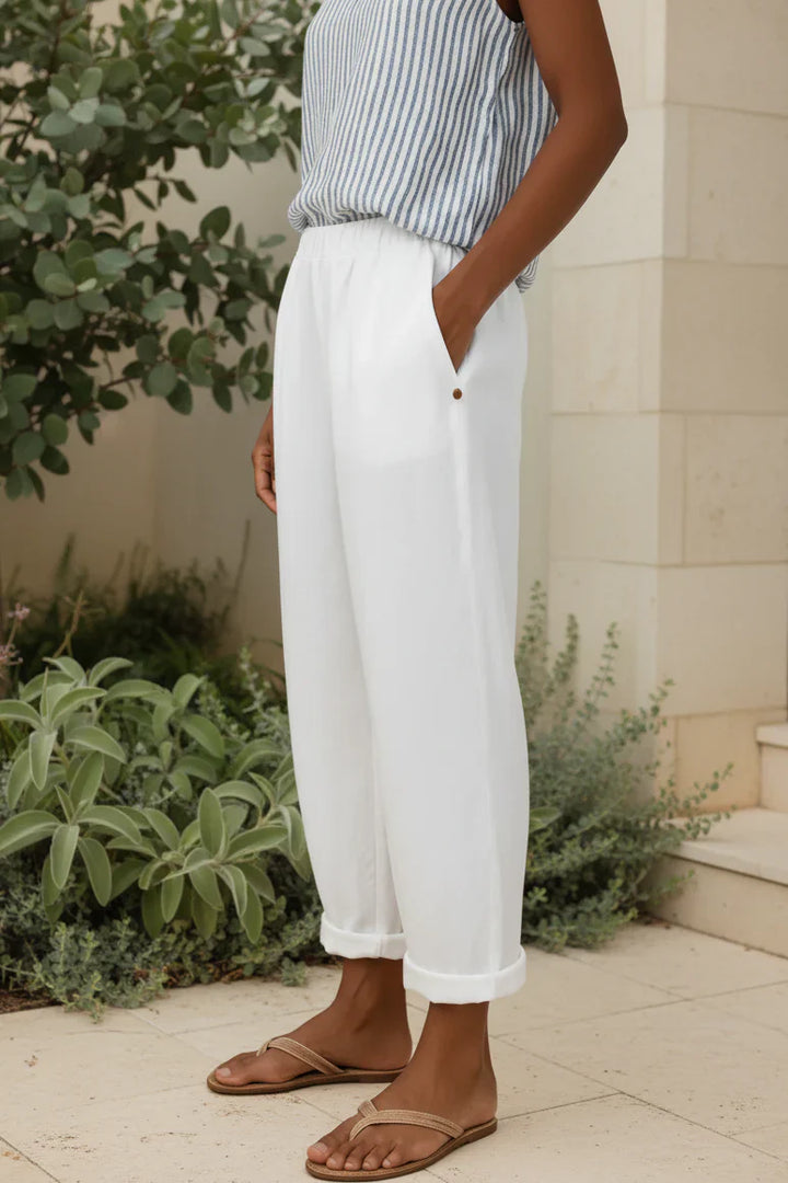 PEGGY | RELAXED CROP PANTS