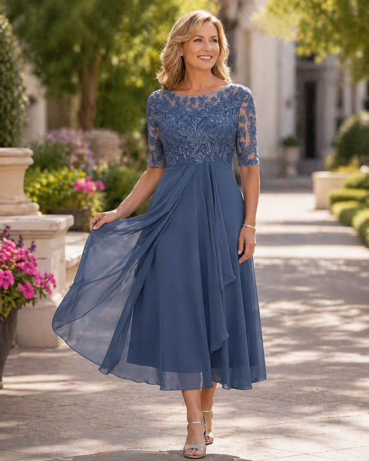 Maria | Elegant Chiffon Dress