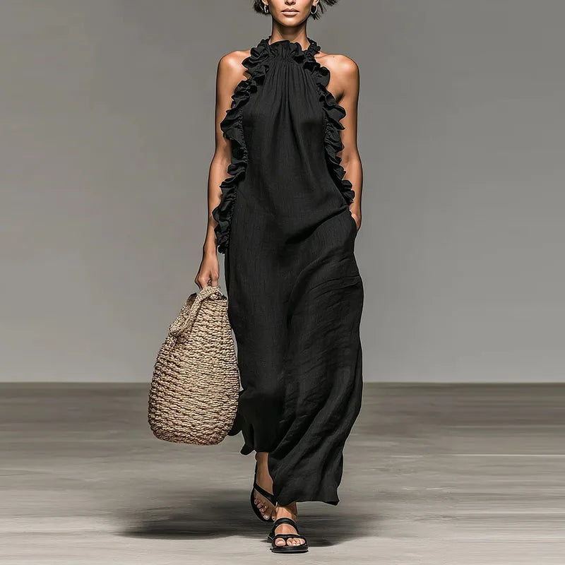 kensington maxi dress The Kensington Maxi Dress Olive Green / Large / Long