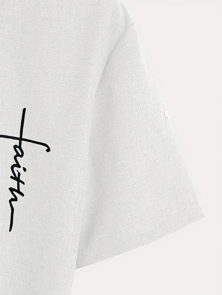 James | Elegant Short-Sleeved Shirt