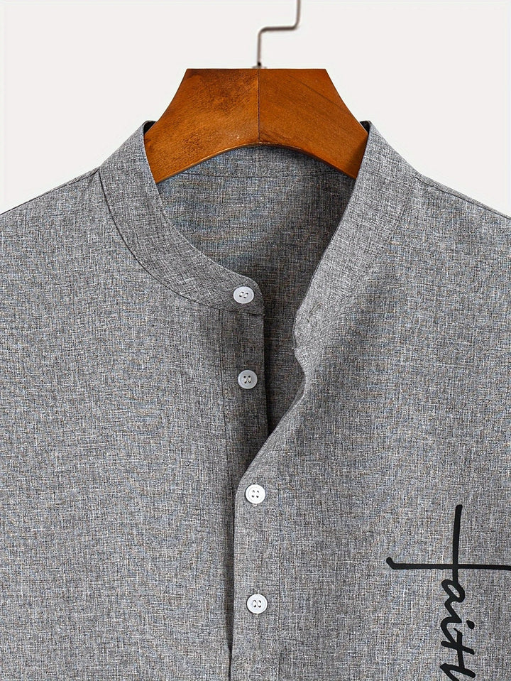 James | Elegant Short-Sleeved Shirt