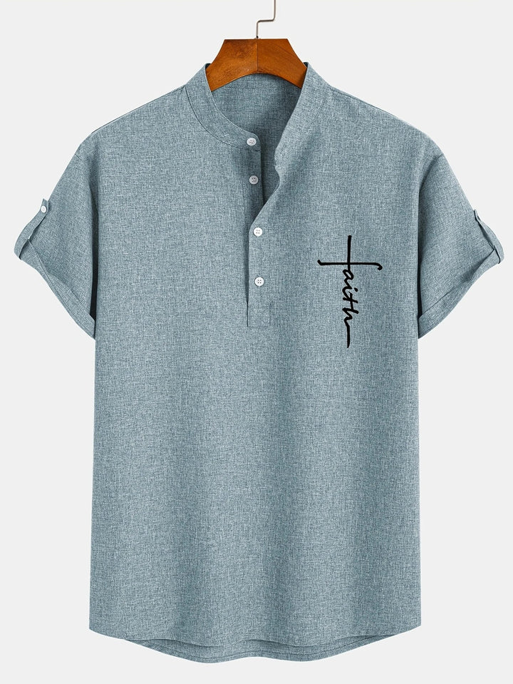James | Elegant Short-Sleeved Shirt