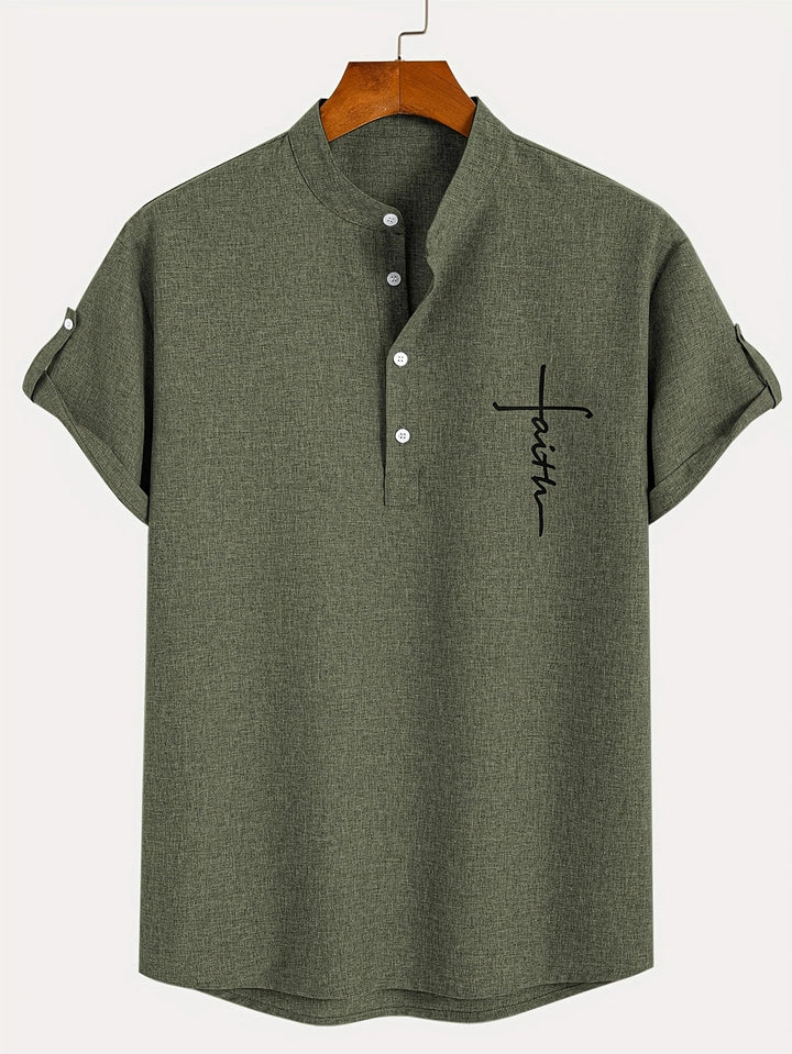James | Elegant Short-Sleeved Shirt