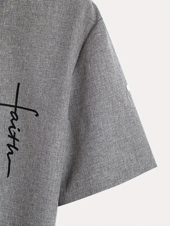 James | Elegant Short-Sleeved Shirt