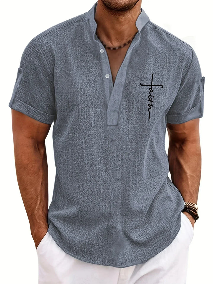 James | Elegant Short-Sleeved Shirt