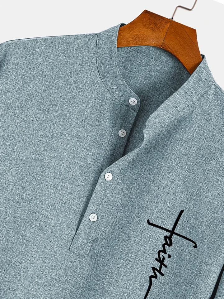 James | Elegant Short-Sleeved Shirt