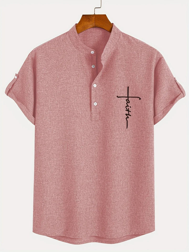 James | Elegant Short-Sleeved Shirt