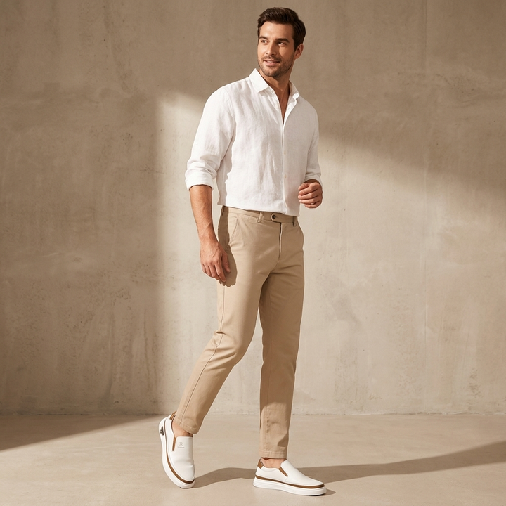 Vince – Men's Leather Slip-On Sneaker