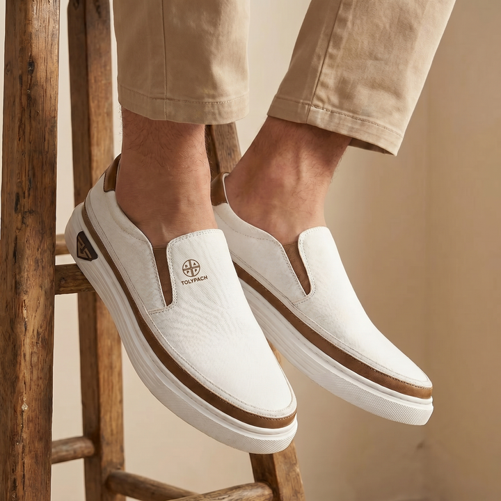 Vince – Men's Leather Slip-On Sneaker